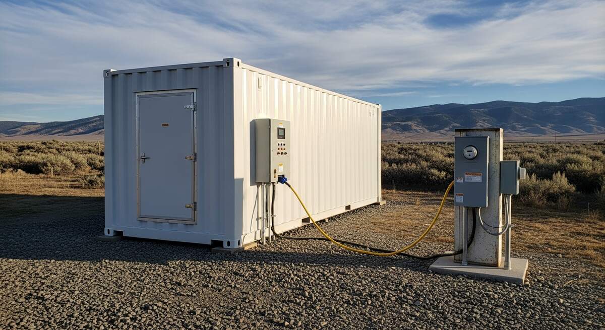 Refrigerated reefer shipping container